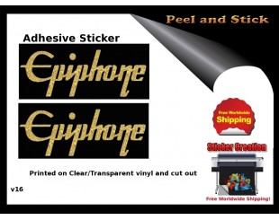 Epiphone Adhesive Stickers 
